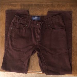 Boys’ Plum Old Navy Jeans